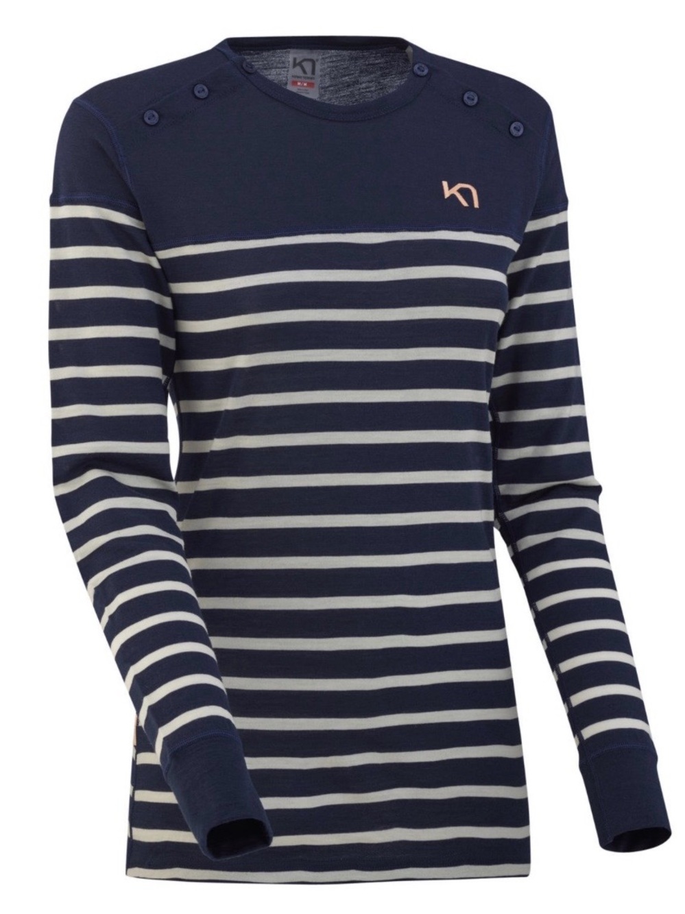 Kari Traa Maske Long Sleeve Merino Wool Base Layer